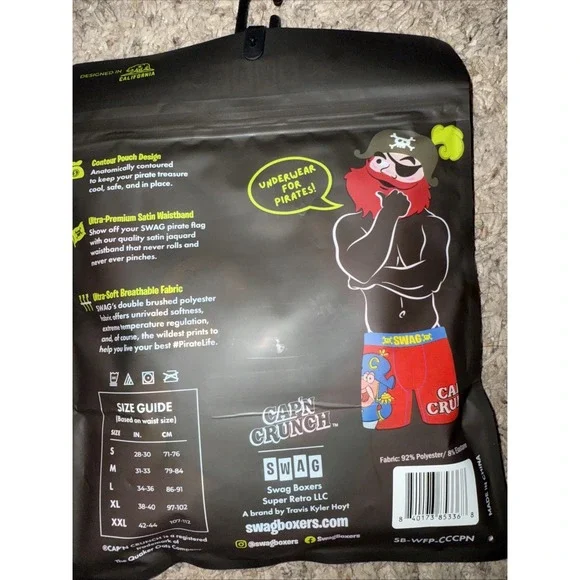 Lot Of 3 Variety SWAG Men's Boxer Briefs Underwear Size XXL 42-44 - Picture 2 of 4